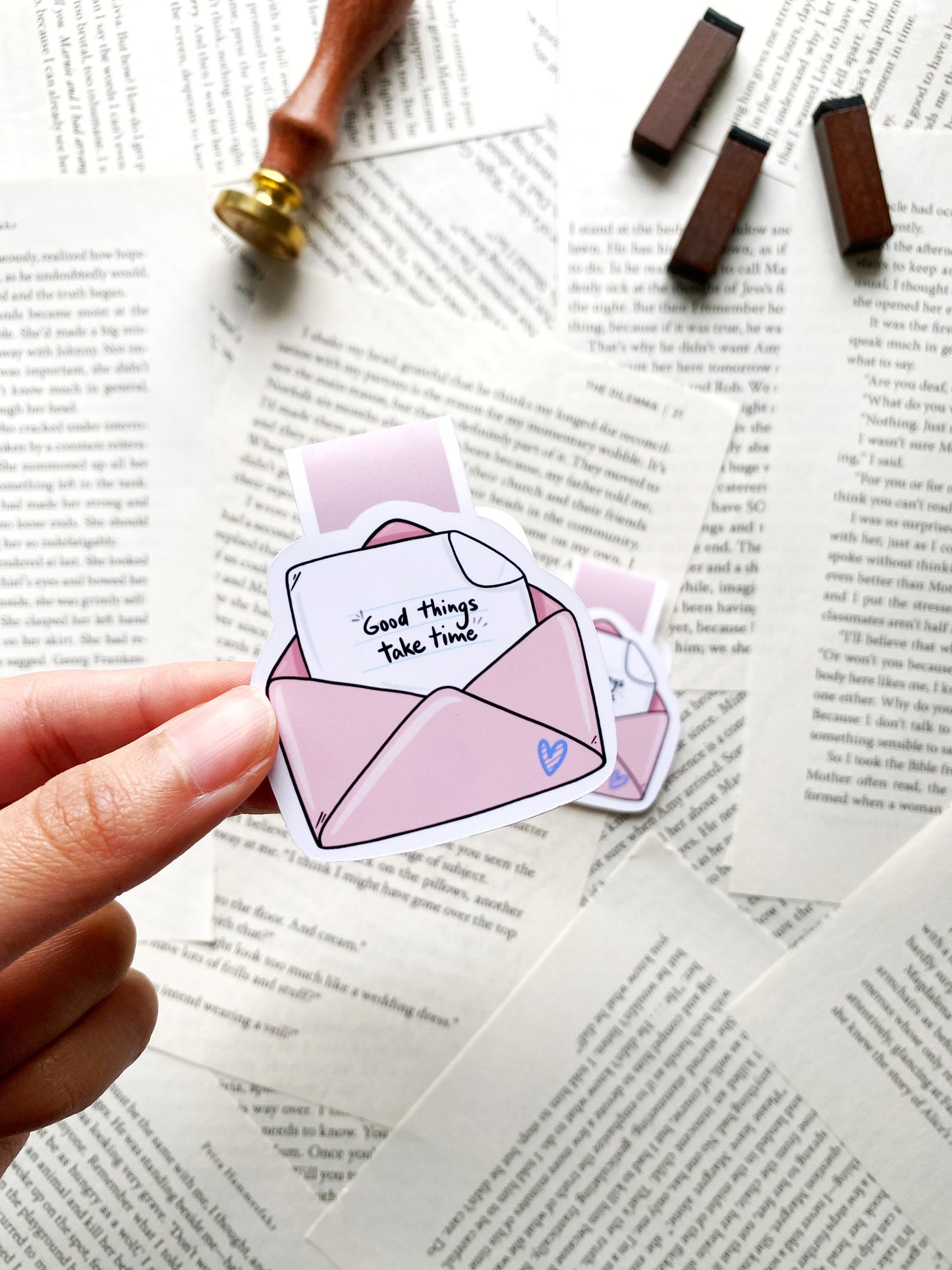 Good Things Take Time Magnetic Bookmark