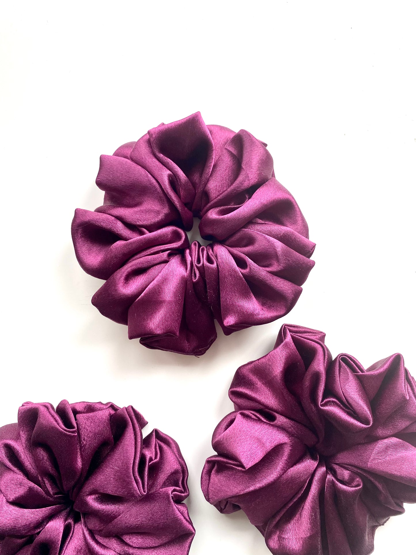 Large Satin Scrunchie