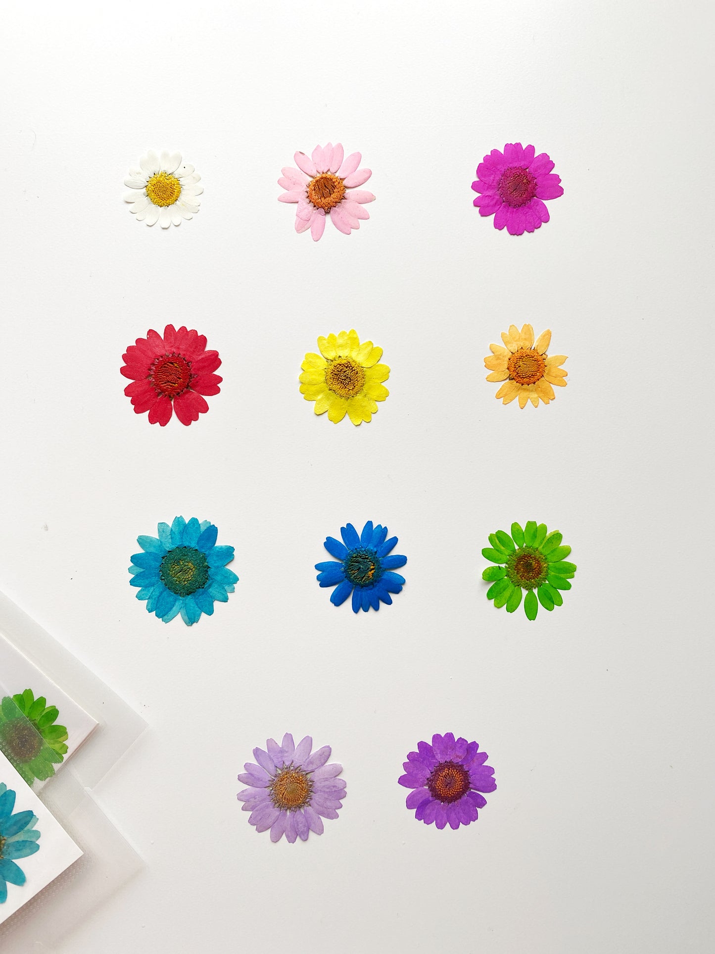 Personalized Resin Floral Bookmark
