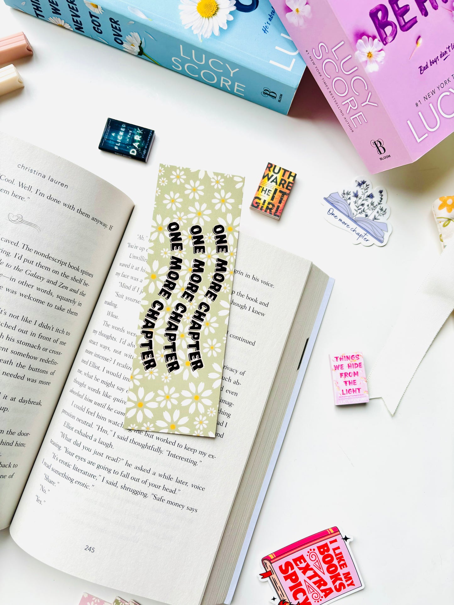 One More Chapter Bookmark