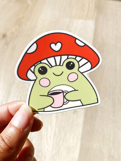 Cute Frog Sticker