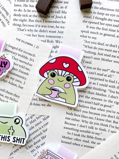 Frog Magnetic Bookmark