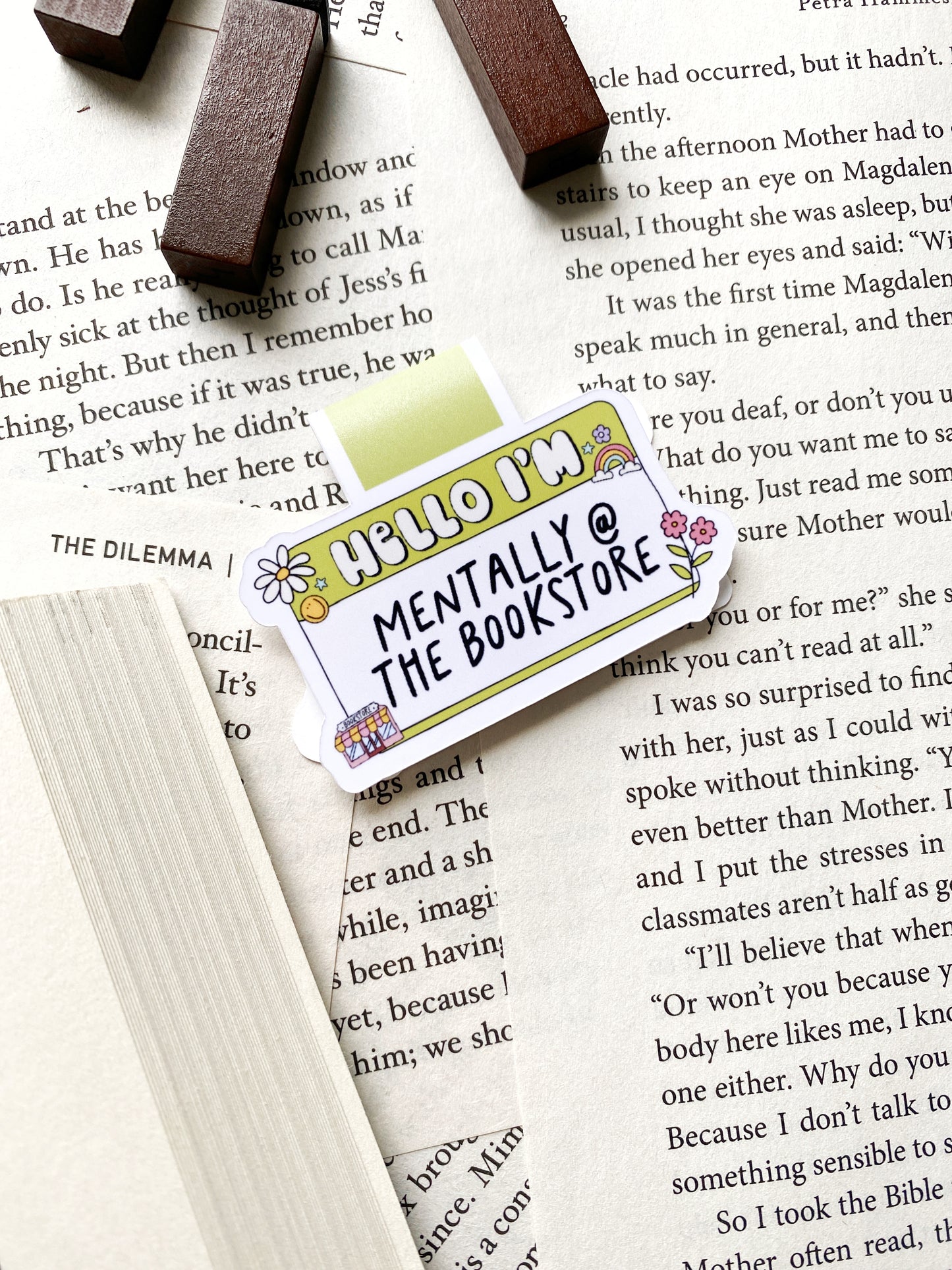 Bookstore Magnetic Bookmark