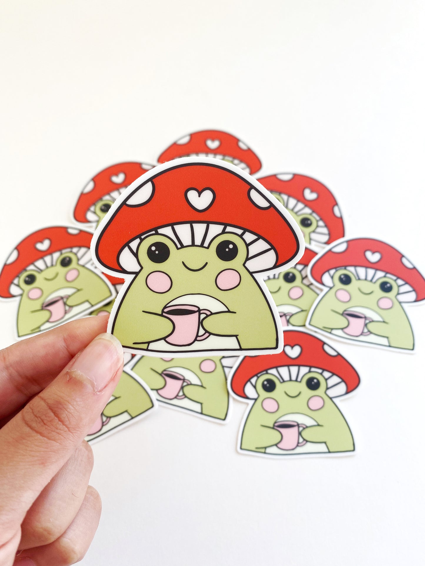 Cute Frog Sticker