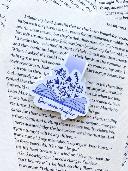 One More Chapter Magnetic Bookmark