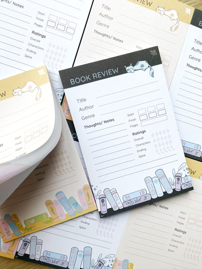 Book Review Notepad