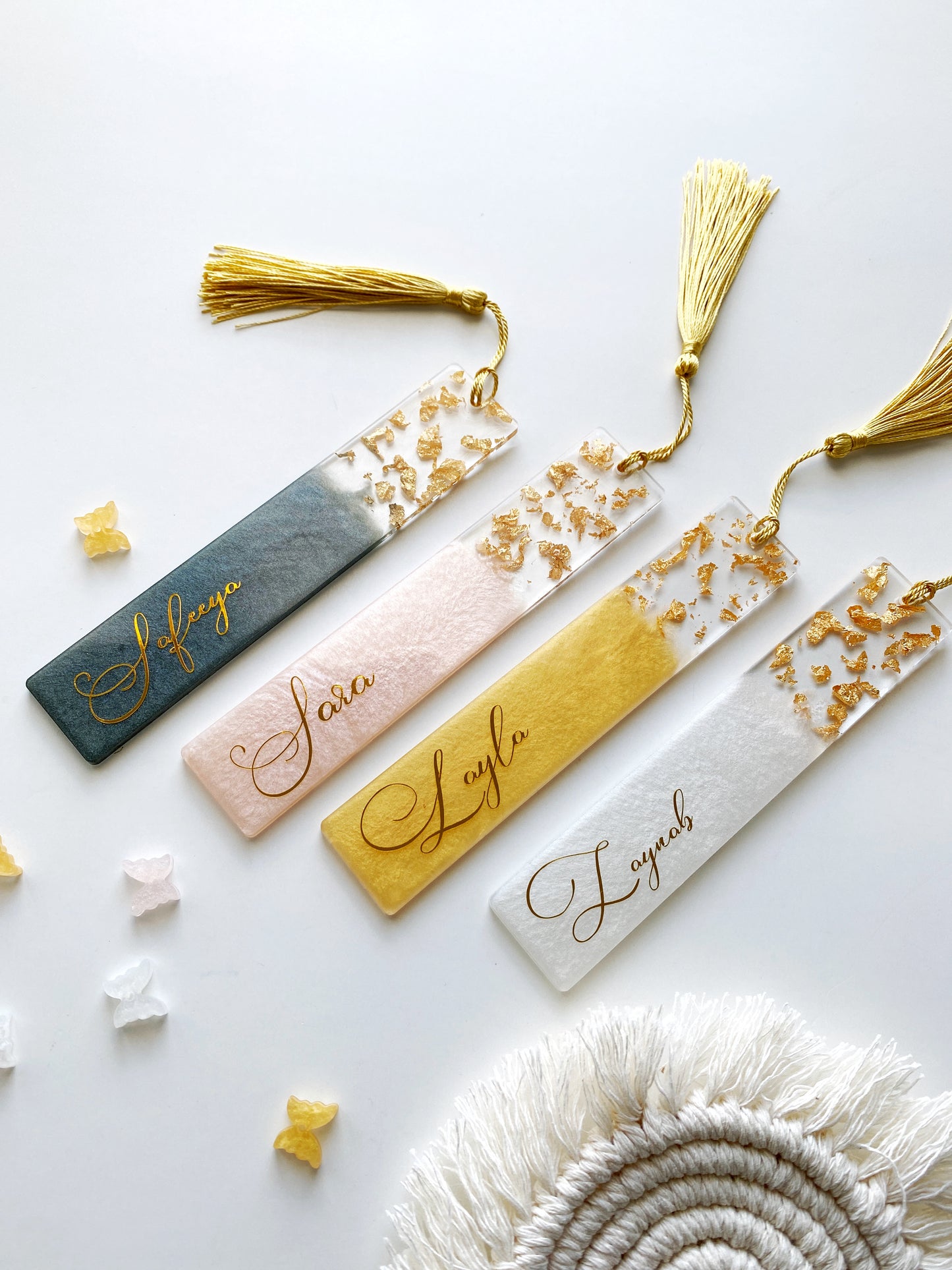 Personalized Resin Bookmark