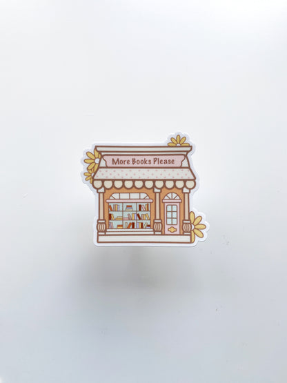More Books Please Sticker
