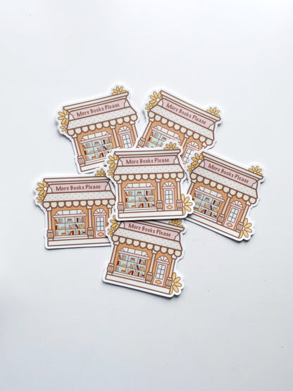 More Books Please Sticker