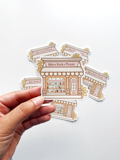 More Books Please Sticker