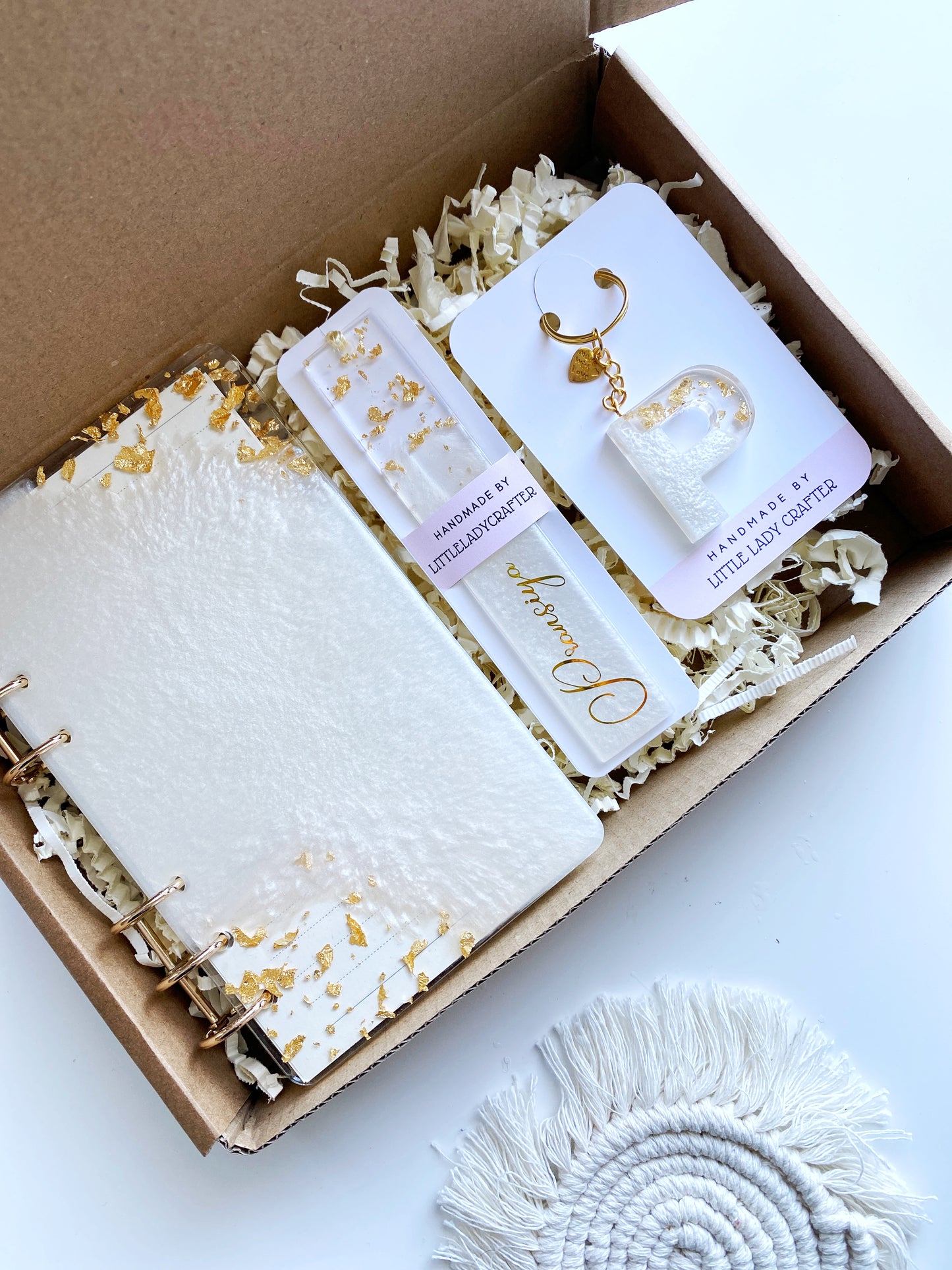 Personalized Resin Gift Set