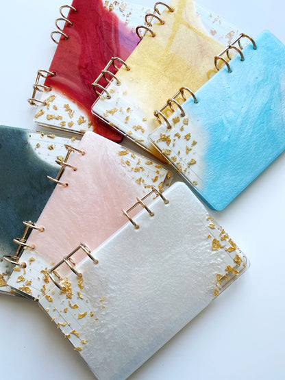 Personalized Refillable Resin Notebook