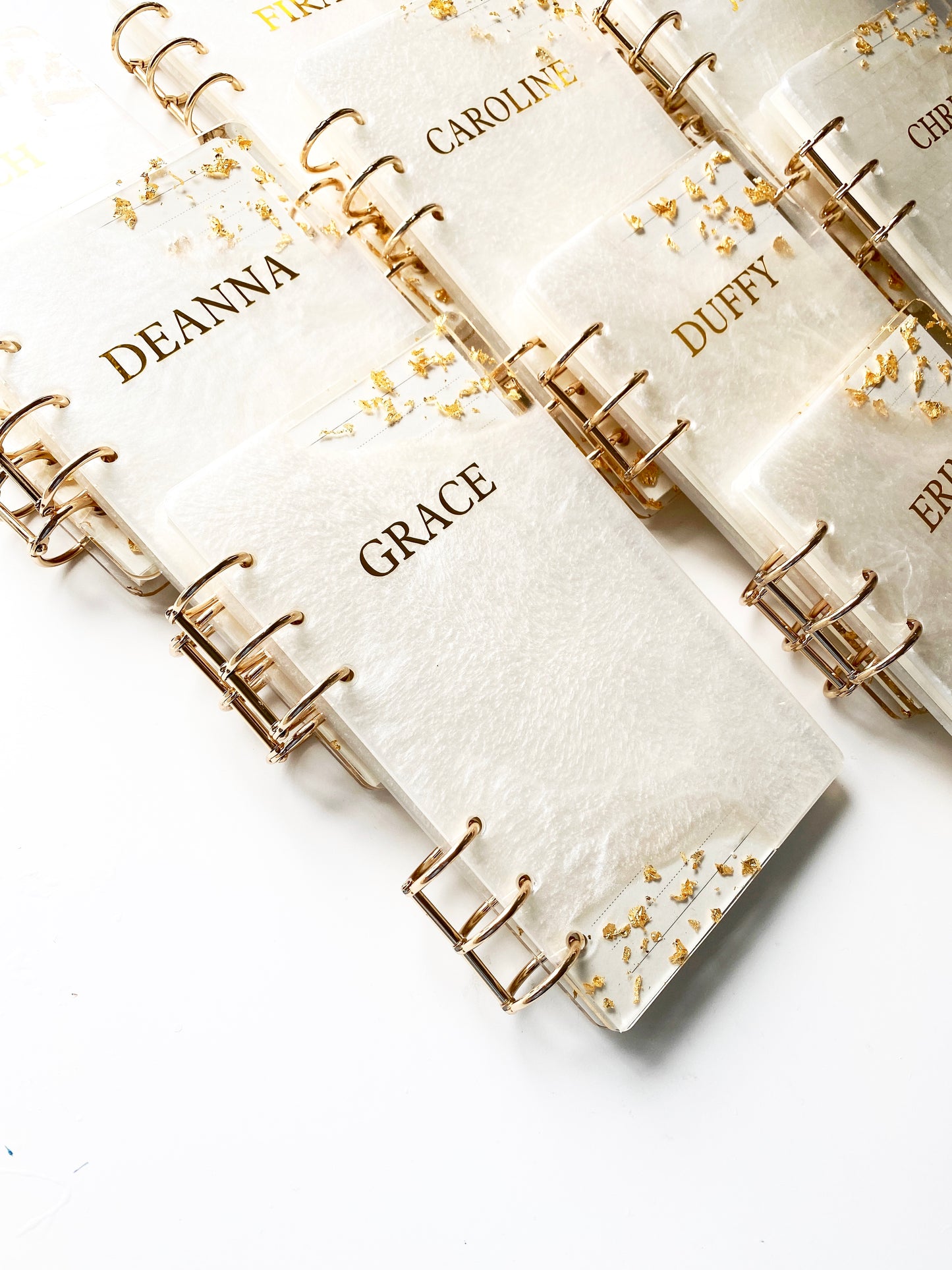 Personalized Refillable Resin Notebook