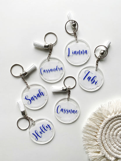 Personalized Acrylic Keychain