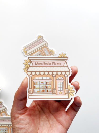 More Books Please Sticker