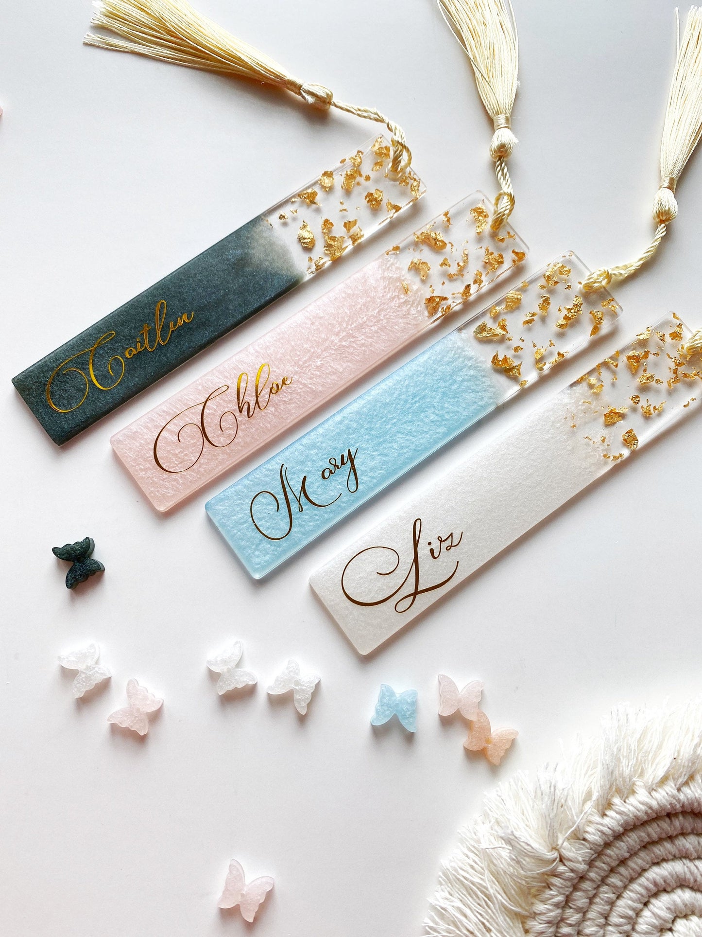 Personalized Resin Bookmark