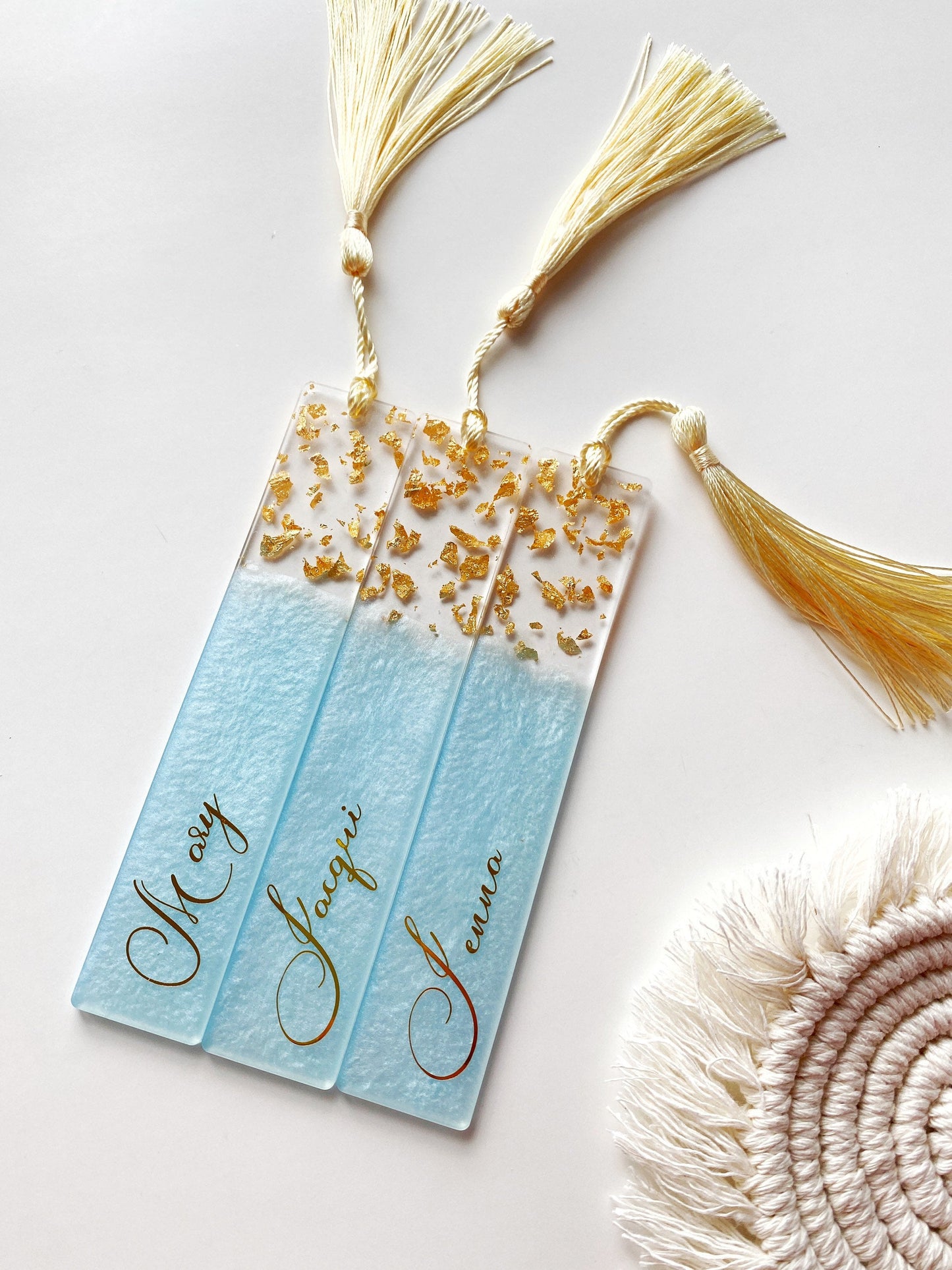 Personalized Resin Bookmark